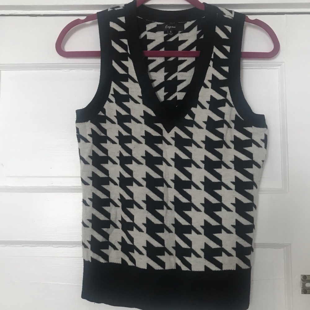 Express sweater vest